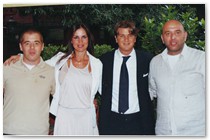 Antonella Mosetti e Davide Lippi